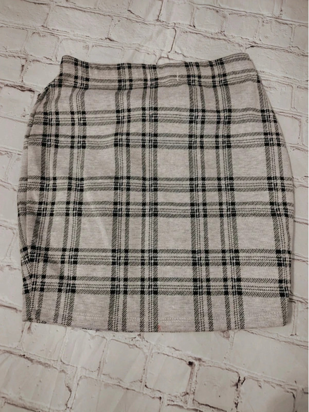 Popular 21 Plaid stretch skirt Size Small Junior